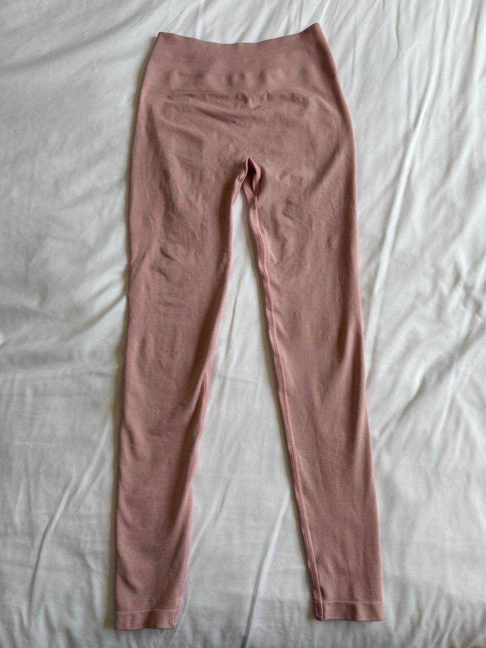 Alphalete Amplify Seamless Scrunch Leggings Pink Size Small